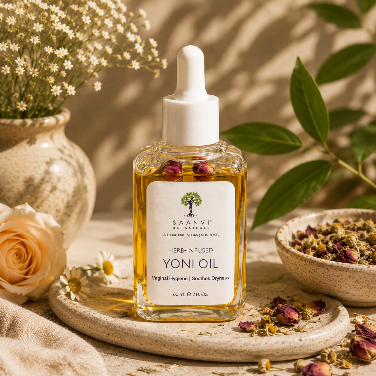 Saanvi Botanicals Yoni Oil